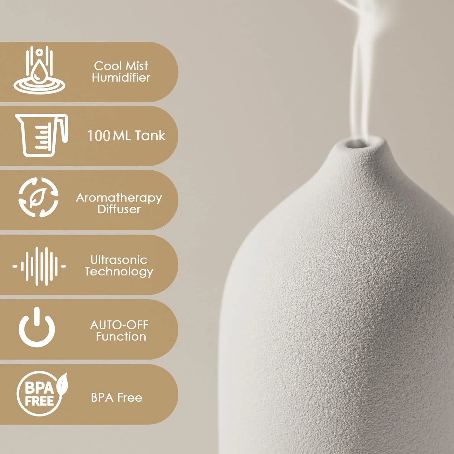 Ceramic Essential Oil Humidifier